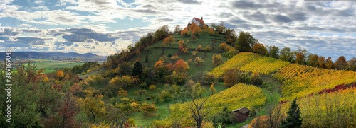 Vászonkép Wurmlinger Kapelle - Sankt-Remigius-Kapelle bei Wurmlingen