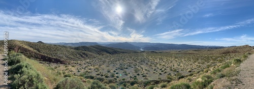 Panoramic view near Las Vegas Nevada