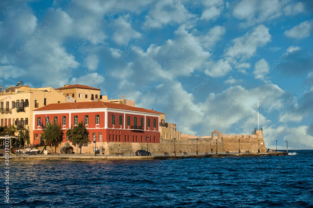 Nautical Museum, Chania and Firkas fortress, Greece  