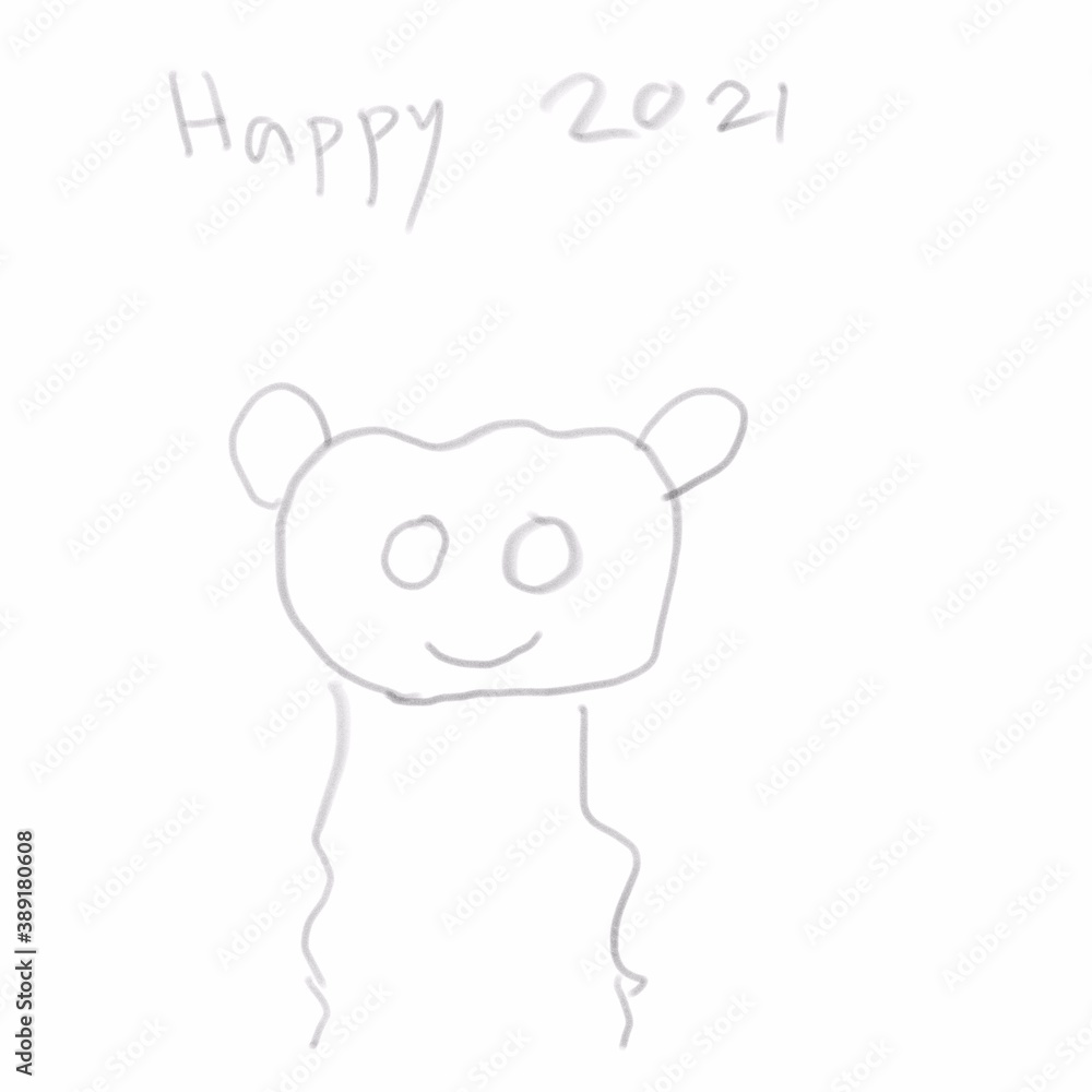 Fototapeta premium funny pig cartoon character