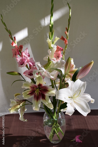 Bouquet de lys zambési et zéba photo