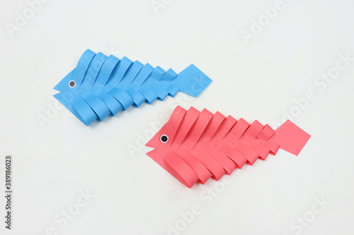 Origami Fish - Paper Crafts - Fishes Craft