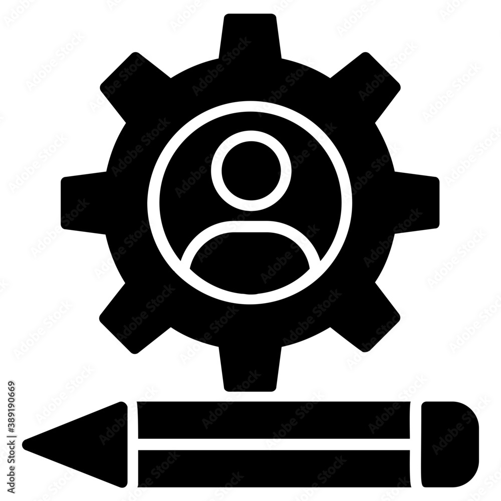 An avatar man inside gear and a pencil symbolising content writing concept
An avatar man inside gear and a pencil symbolising content writing concept