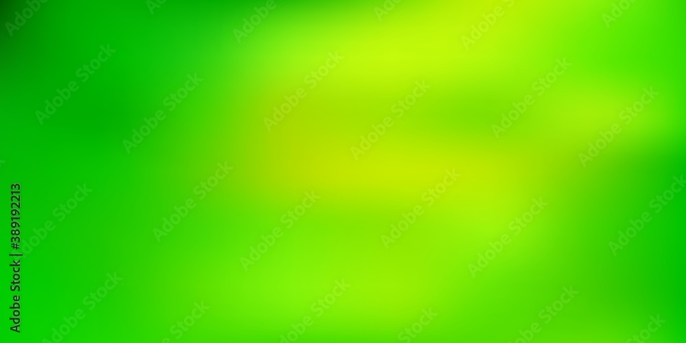 Light green, yellow vector blurred layout. Light green, yellow vector blurred layout.