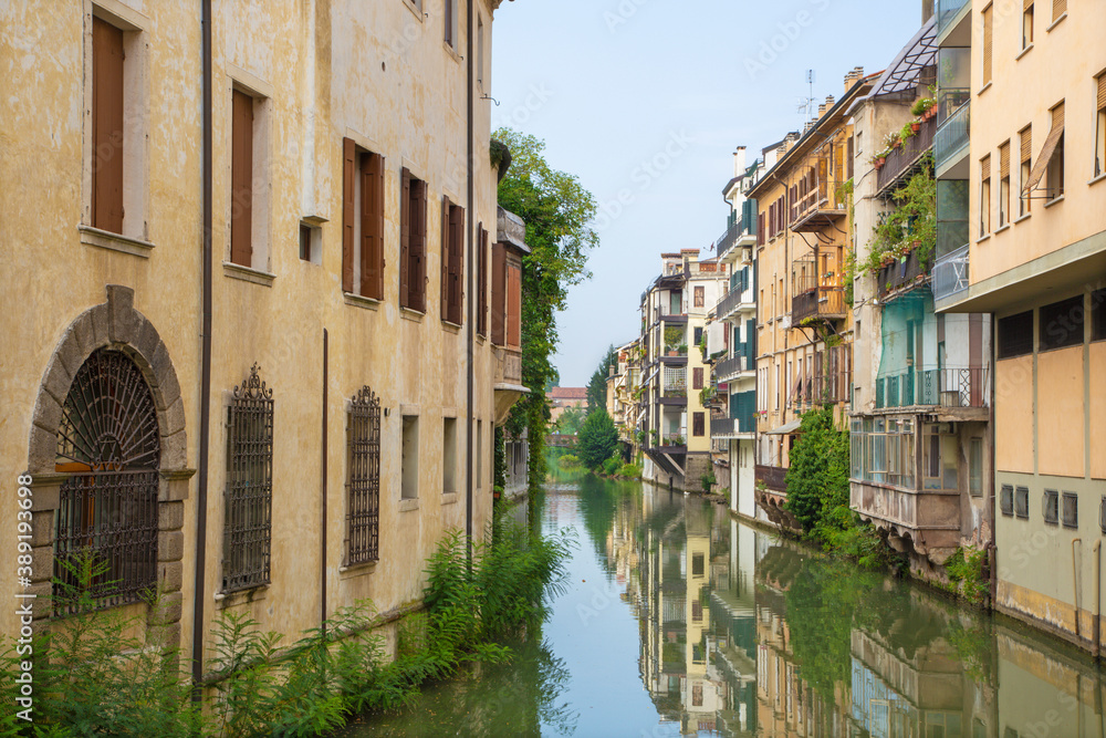 Padua - The residences over the canal.