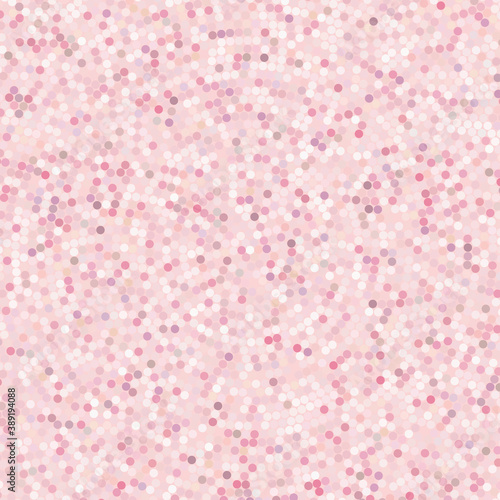 Vector pattern or texture with pink, white dots for blog, website design or scrapbooks, vector illustration