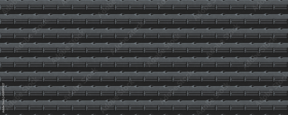 Horizontal metal stripes background Horizontal metal stripes background