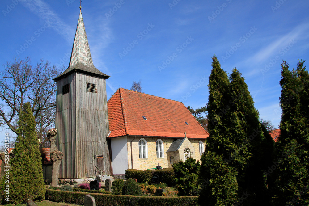 Die Seemanskirche in Amis. arnis, schleswig_holstein, deutschland, europa  --  
The Sailor Church in Amis. Schleswig-Holstein,  Germany, Europe
