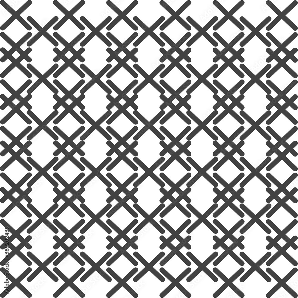 Geometric seamless pattern. Ornamental seamless pattern traditional. Vector