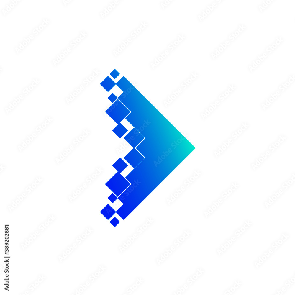 blue arrow logo design blue arrow logo design