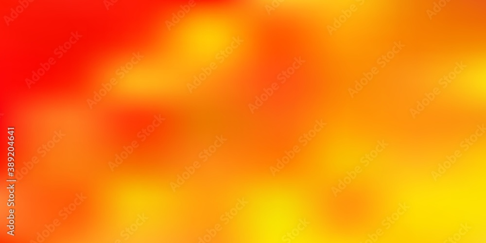 Light orange vector gradient blur drawing. Light orange vector gradient blur drawing.