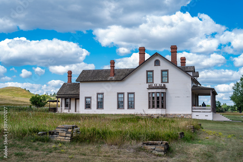 Custer House at Fort Abraham Lincoln State Park photo