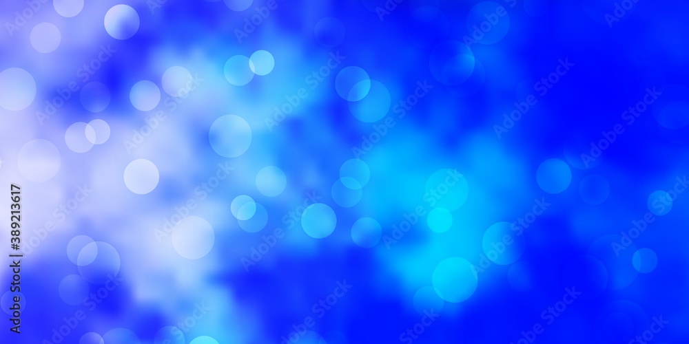 Light Pink, Blue vector backdrop with circles. Light Pink, Blue vector backdrop with circles.
