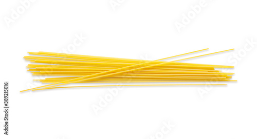 Spaghetti isoliert auf weiss 