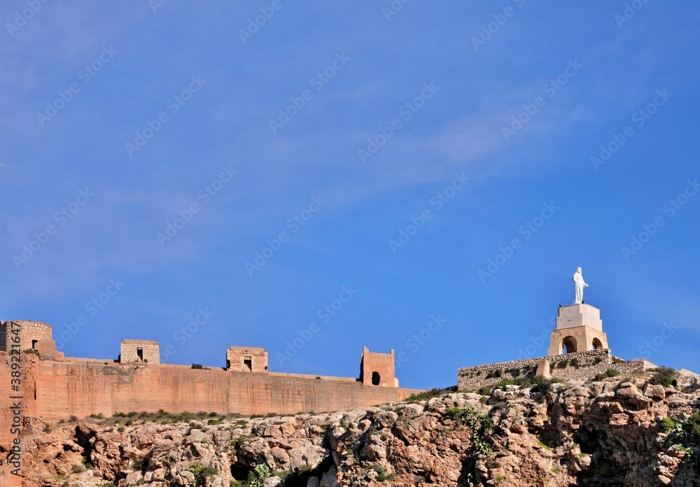 Historic castle in Almeria - Spain