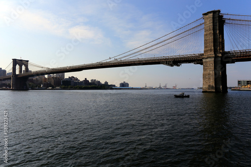 Brooklyn-Bridge  Manhattan  New York City  New York  USA