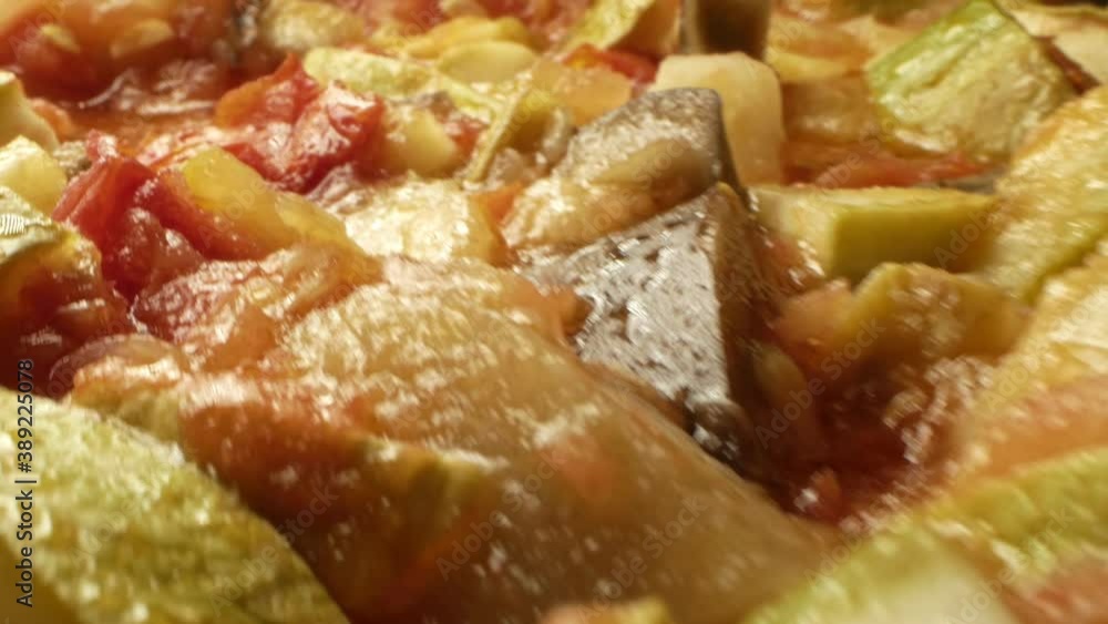 super close-up, detailed. vegetable stew cooking process. super close-up, detailed. vegetable stew cooking process.