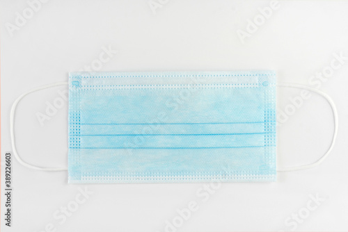 Medical mask whit white background
