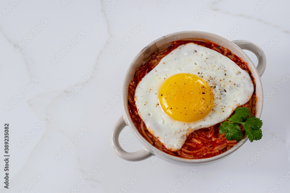 Peruvian Sopa Criolla soup with noodles and vegetables with scrambled eggs. Peruvian Sopa Criolla soup with noodles and vegetables with scrambled eggs.