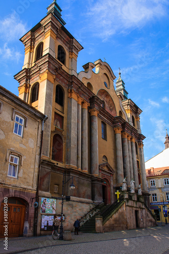 Przemyśl - kościół pw. św. Marii Magdaleny i klasztor franciszkanów