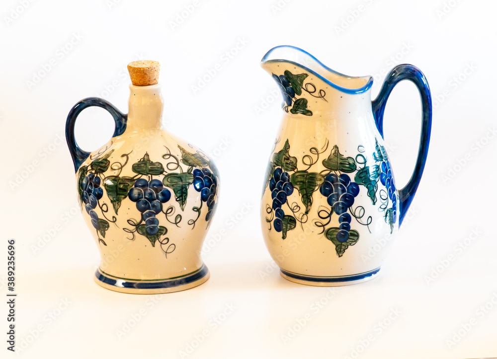 antique porcelain jugs