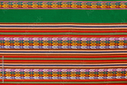 Εκτύπωση καμβά Arte textil de cultura Incaica de distintos colores