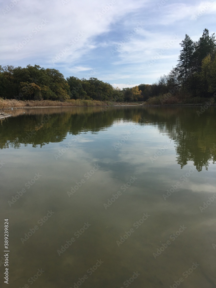 lake and sky