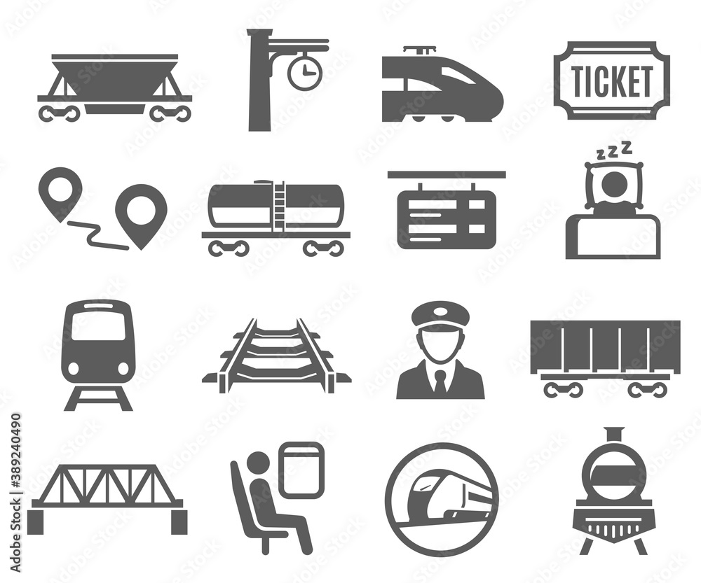 Railway set, delivery vehicle and railroad service Railway set, delivery vehicle and railroad service