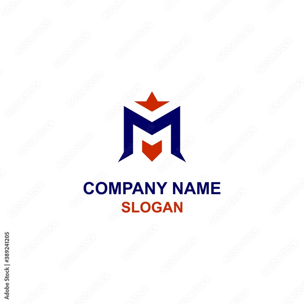 MM letter initial logo, M in bold style, and M in negative space style in one logo. MM letter initial logo, M in bold style, and M in negative space style in one logo.