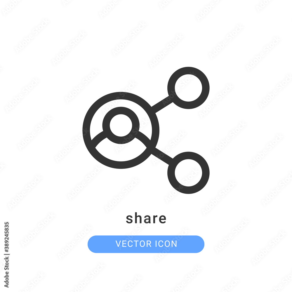 share icon vector illustration. share icon outline design. share icon vector illustration. share icon outline design.