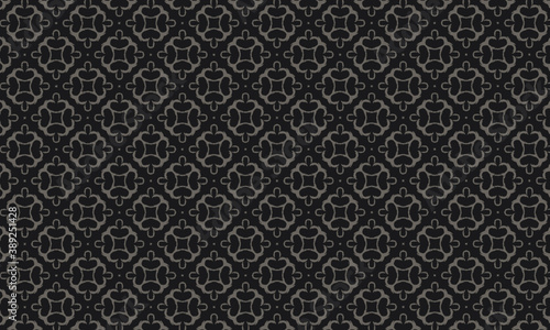 mosaic pattern in gray tones.