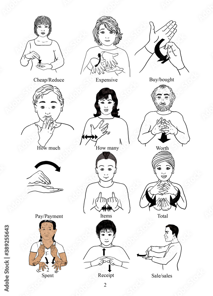 BSL illustrations series: 'Money and payments part 2' BSL illustrations series: 'Money and payments part 2'