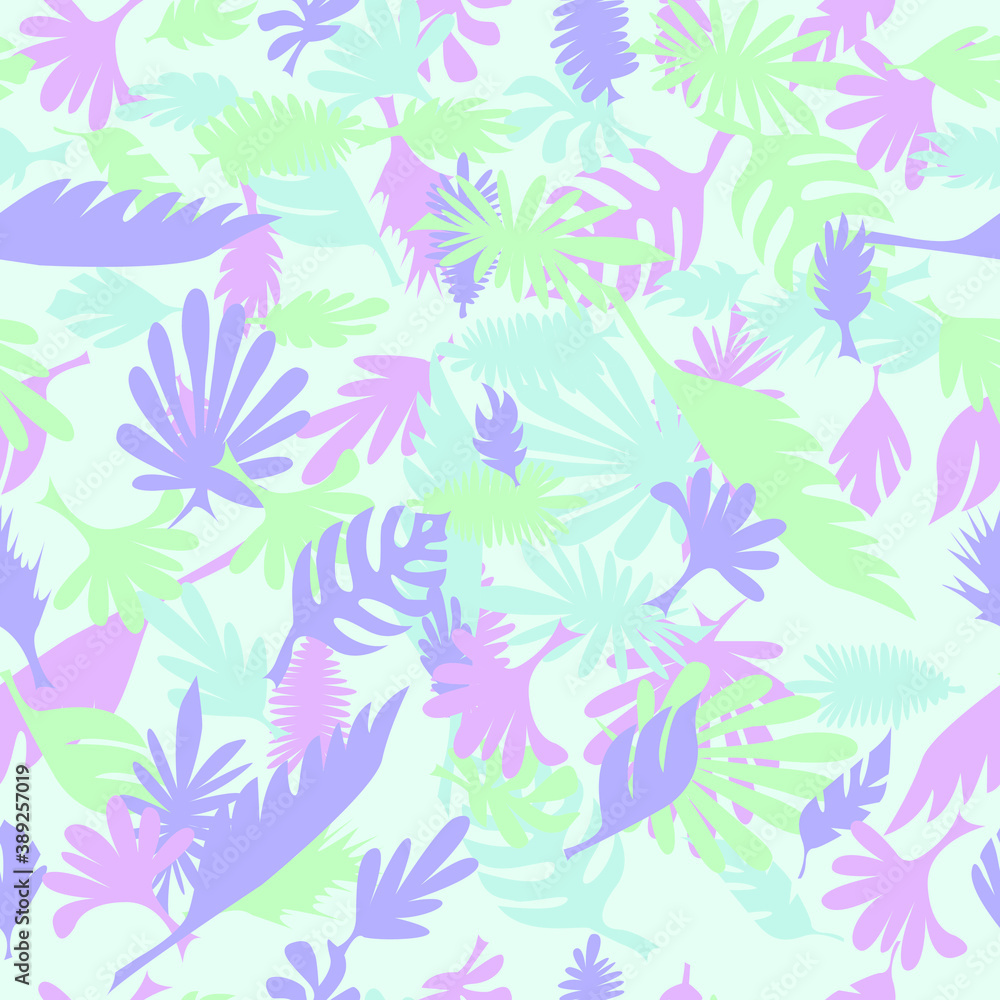 seamless pattern with flowers