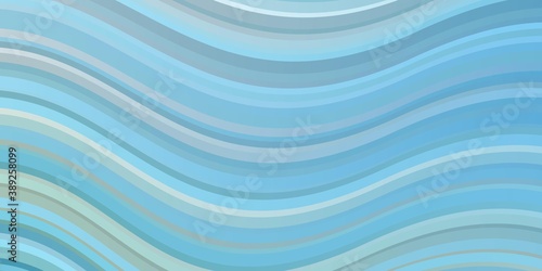 Light Blue, Green vector texture with wry lines.