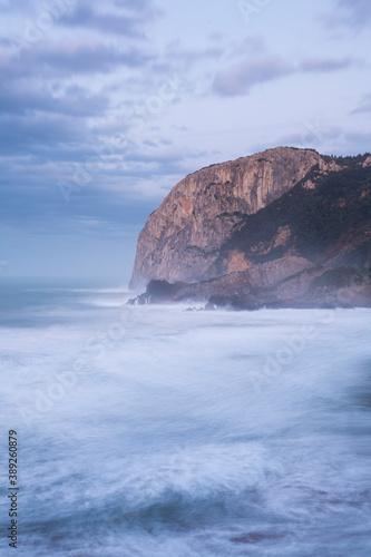 Cape Ogoño, Laga beach, Ibarrangelua, Urdaibai, Cantabrian Sea, Bizkaia, Basque Country, Spain, Europe photo