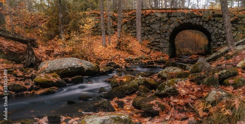 Keystone bridge in New Salem. 