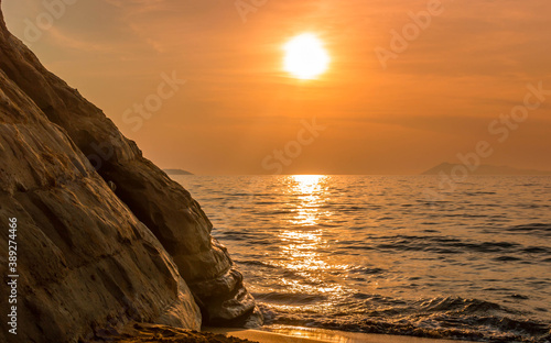 Sunset in the Danube Delta, Romania