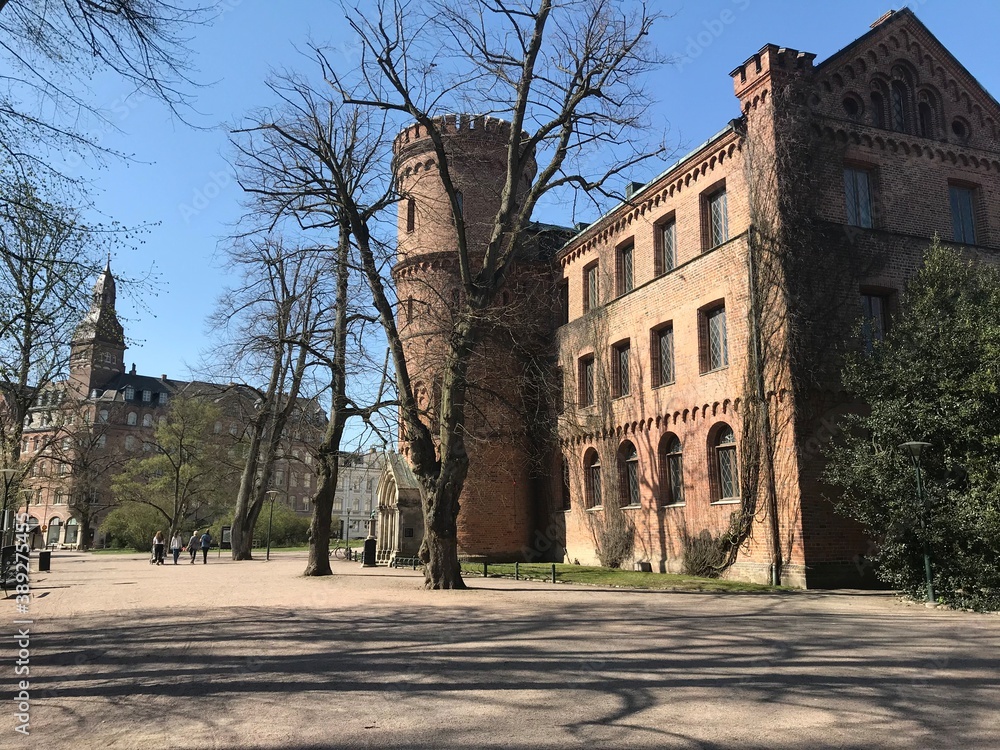 ancient university building, Lund