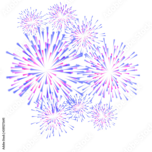 fireworks colorful carnival background
