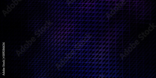 Dark Pink, Blue vector background with lines.