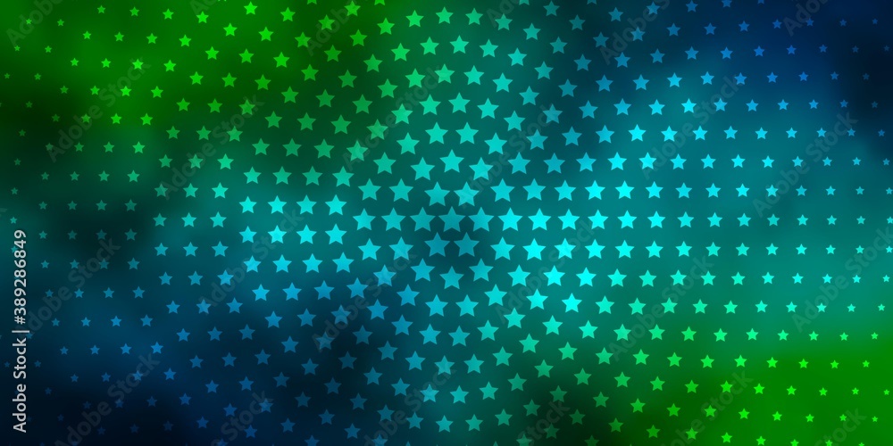 Dark Blue, Yellow vector layout with bright stars. Dark Blue, Yellow vector layout with bright stars.