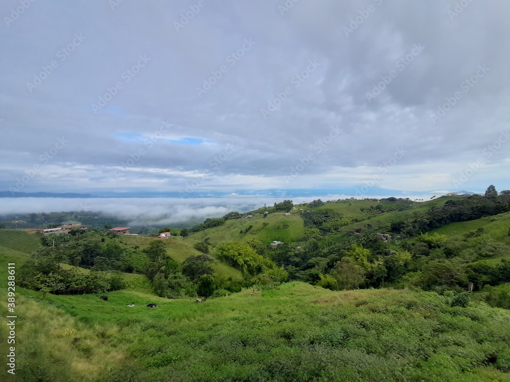 landscape with clouds landscape with clouds
