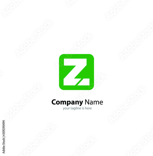 Free Download the simple elegant logo of letter z with white background - GFXLoad