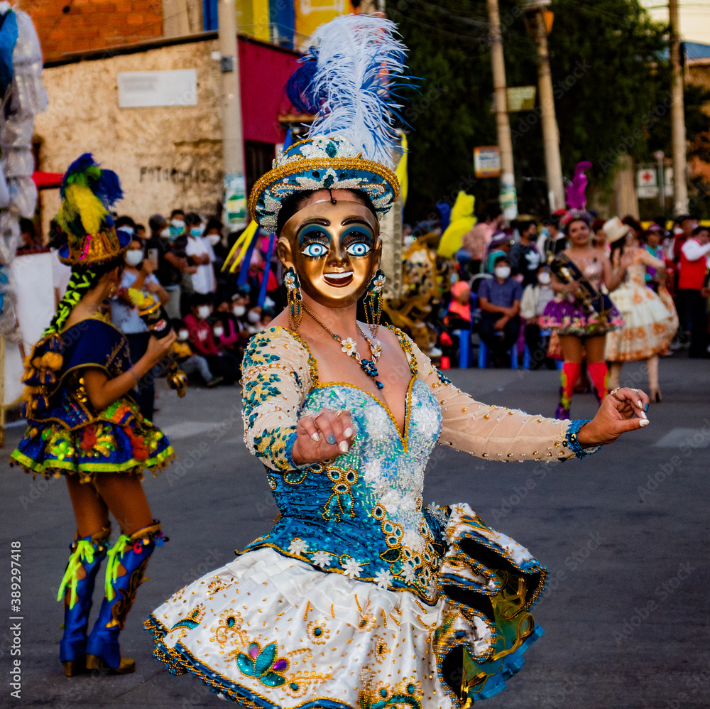 Naklejka premium Diablada