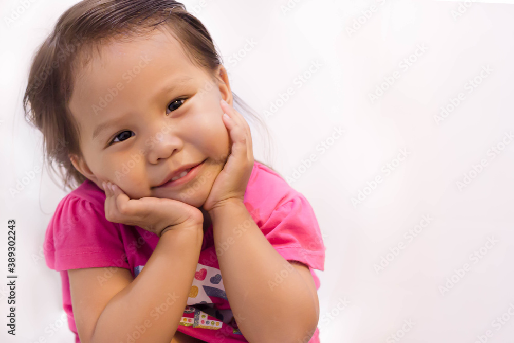 Portrait of a happy little kid smiling. Positivity. Portrait of a happy little kid smiling. Positivity.
