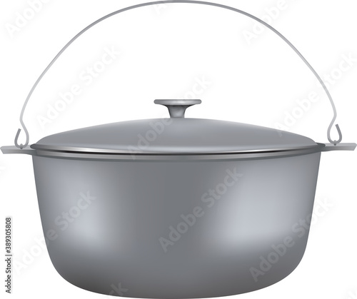 Camping cooking pot