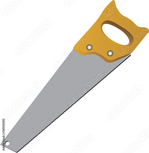 Old wood saw