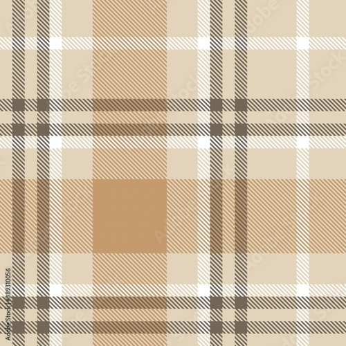 Brown Glen Plaid textured Seamless Pattern