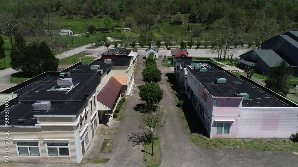 Renfro Valley Entertainment Center Mount Vernon, Kentucky Drone View Renfro Valley Entertainment Center Mount Vernon, Kentucky Drone View
