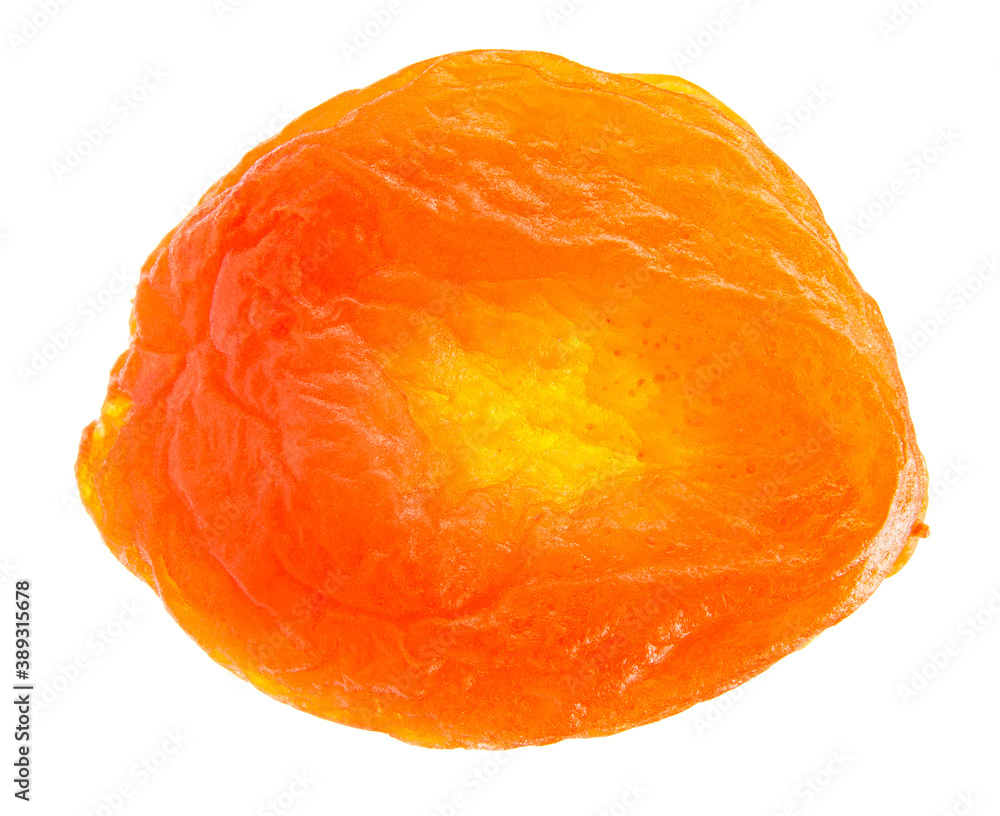 Dried apricots close-up on a white background. Dried apricots close-up on a white background.